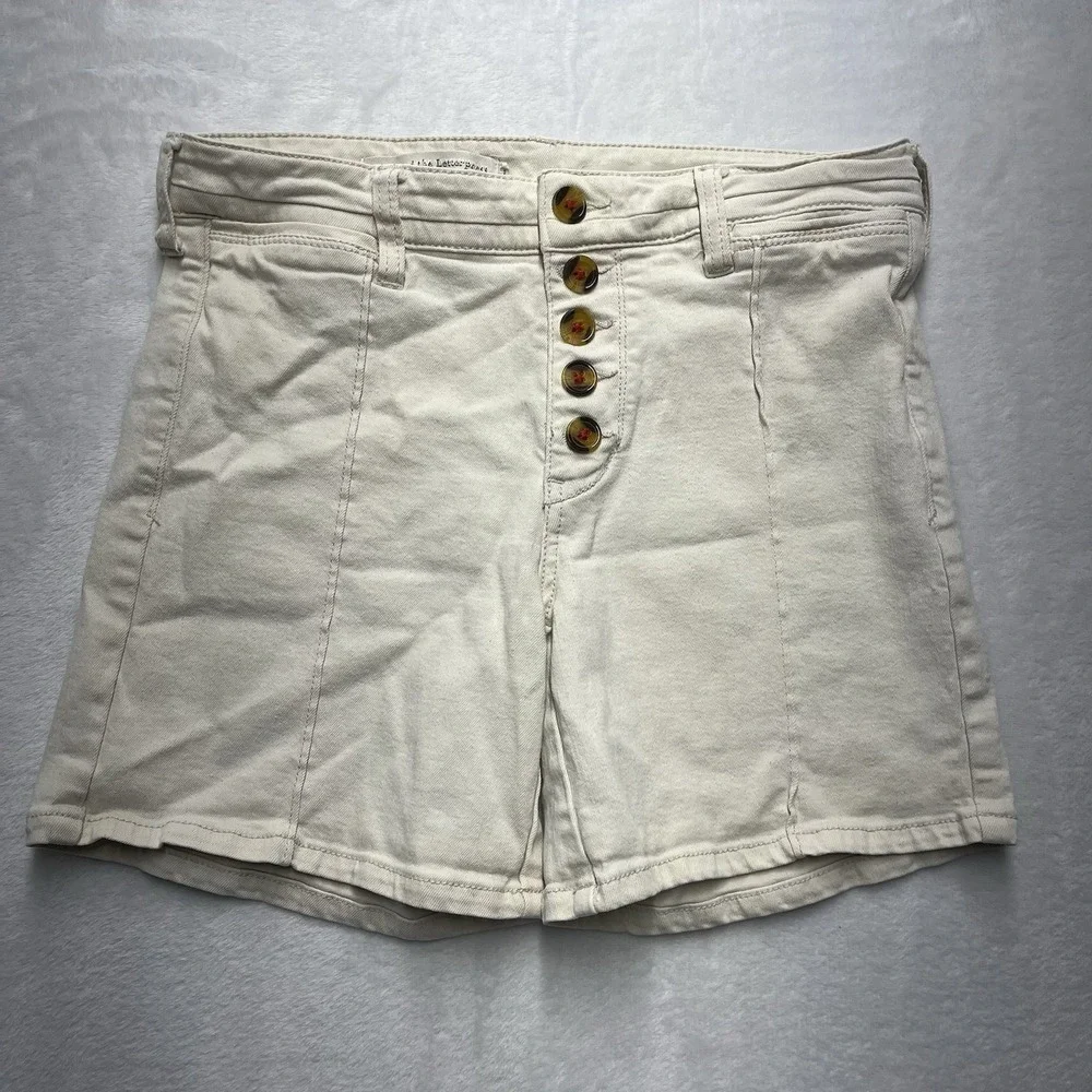 Pilcro Shorts Womens Sz 25 Anthropologie Slim Boyfriend 5.5